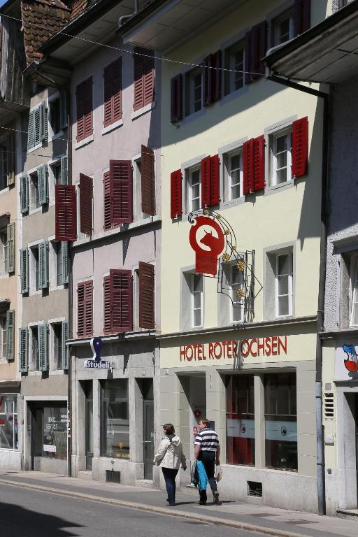 Hotel Roter Ochsen Золотурн Экстерьер фото