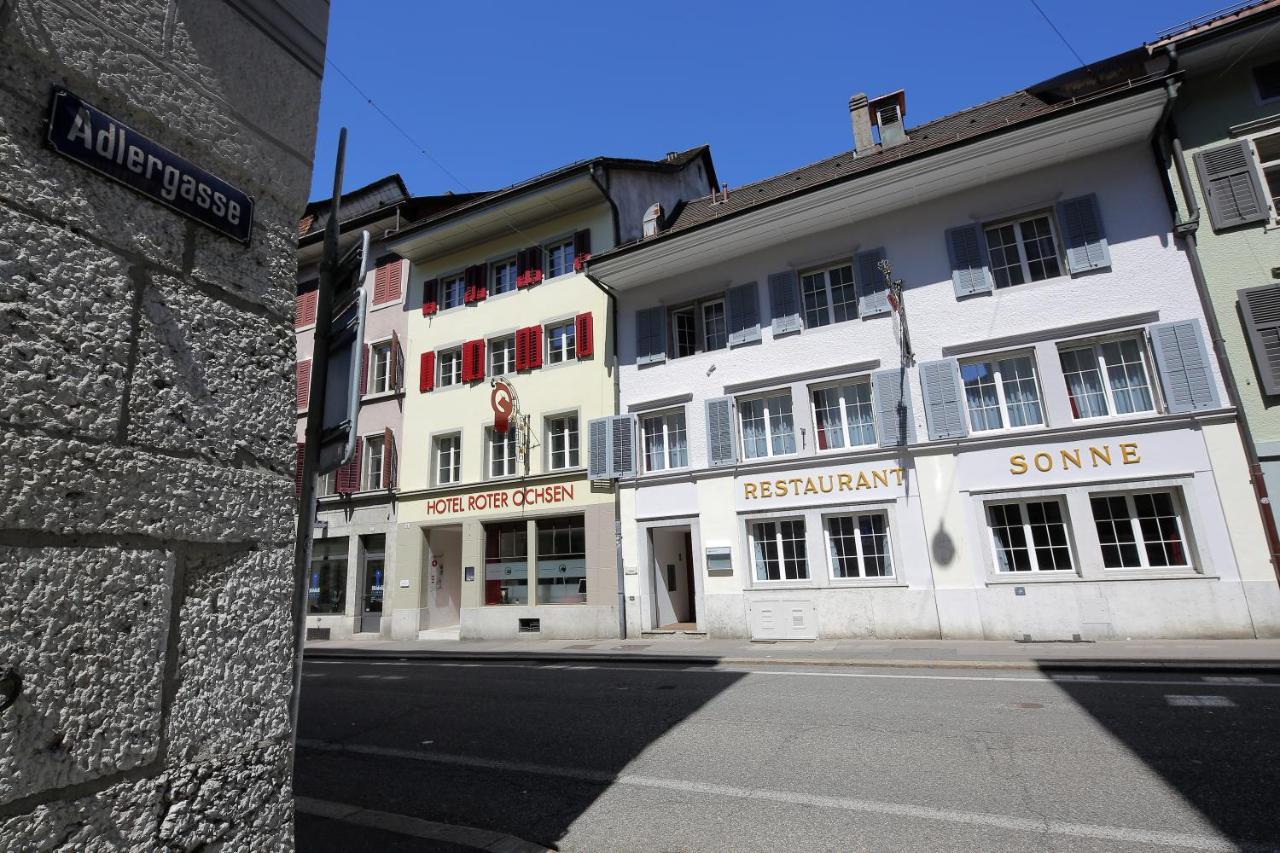 Hotel Roter Ochsen Золотурн Экстерьер фото